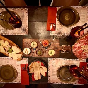 Tapas selection at the Milonga bar in Neuenheim for the February Night Out